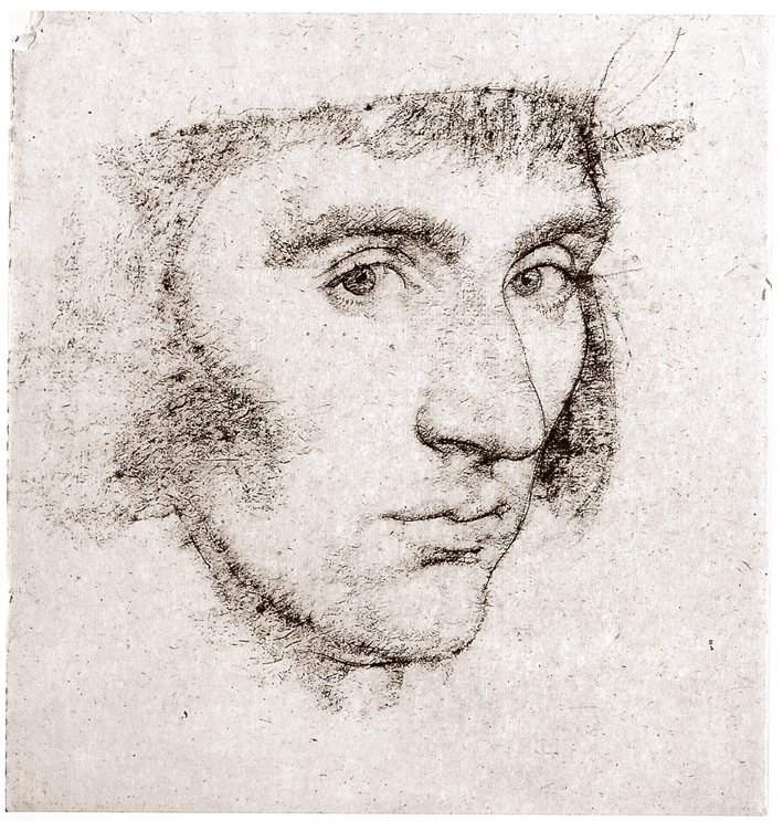  Nicolai Ivanovich Fechin —— 临摹荷尔拜因的素描